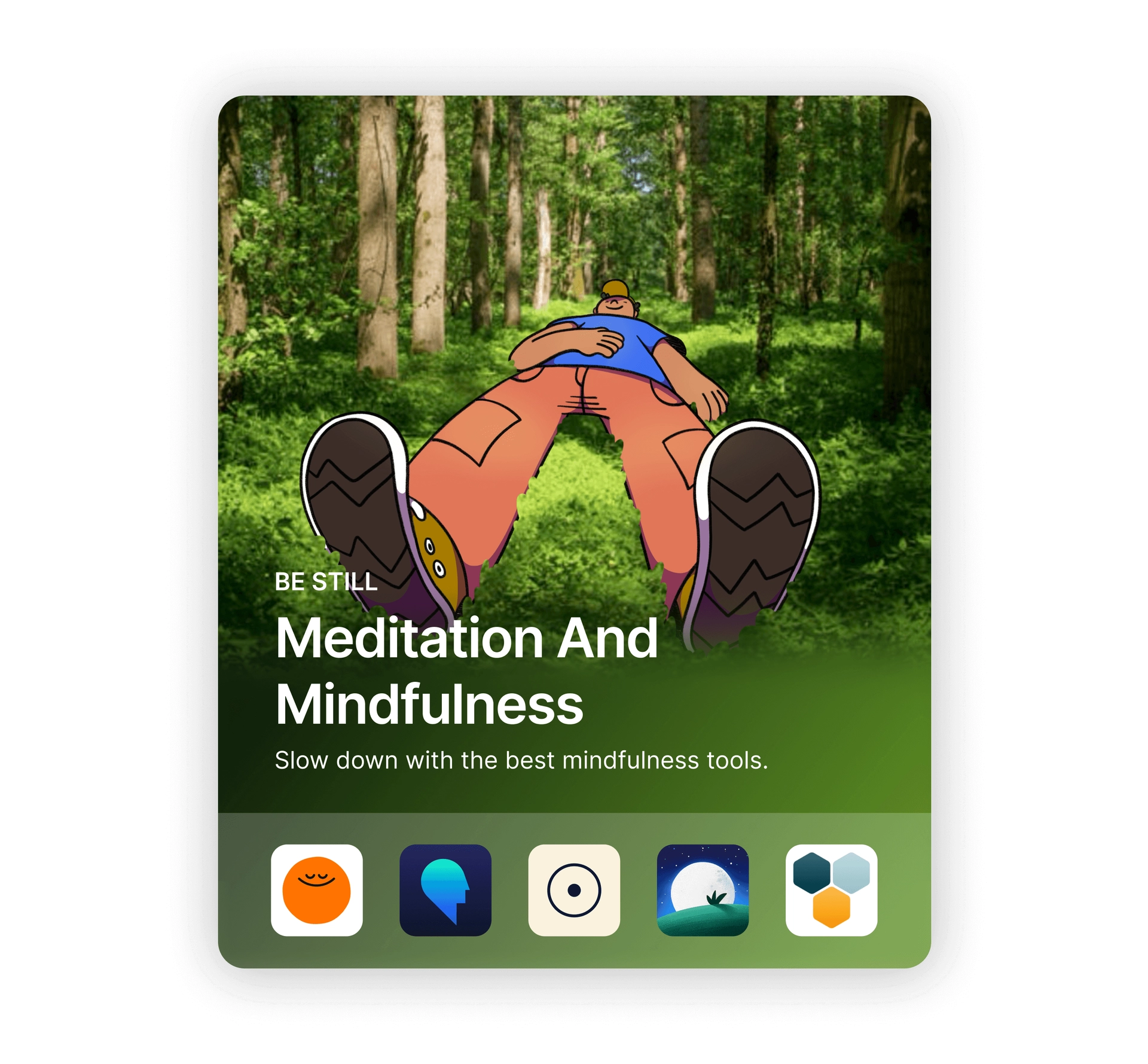 meditate card